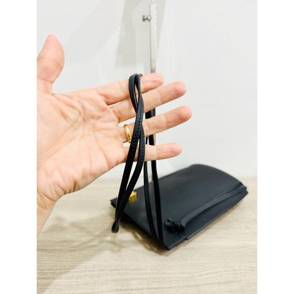 Loewe Pebble Dice Pocket Black Calfskin Leather Shoulder Bag - Picture 14 of 14